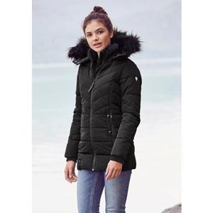 ALPENBLITZ Winterjack Pistenglück licht geweven materiaal, sportieve stijl, figuurvolgende snit