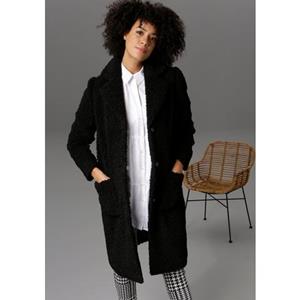 Aniston CASUAL Korte jas in pluche-look