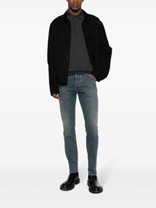 Kiton Poloshirt met knoopsluiting - Grijs
