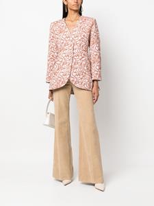 DESTREE Blazer met enkele rij knopen - Oranje