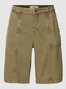 MOS MOSH Korte jeans met siergarnering, model 'BIANCHE'