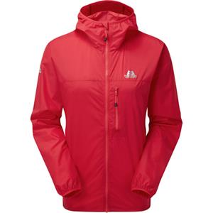 Mountain Equipment - Women's Aerofoil Full Zip Jacket - Softshelljack, rood