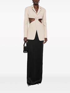 Coperni Blazer met enkele rij knopen - Beige