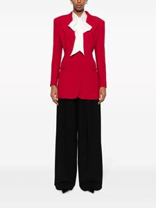 ermannoscervino Ermanno Scervino Blazer met enkele rij knopen - Rood