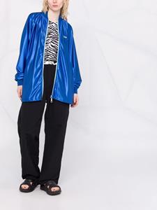 Jack met logoprint - Blauw