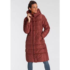 ONLY Steppmantel "ONLTINA PUFFER X LONG COAT OTW", mit Kapuze