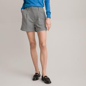 LA REDOUTE COLLECTIONS Short met pied-de-poule motief