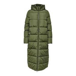 Only Doorgestikte jas ONLANNA X LONG HOOD PUFFER COAT OTW