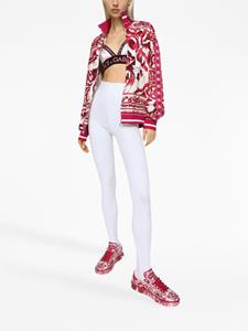 dolce&gabbana Dolce & Gabbana Bomberjack met print - Rood