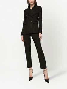 dolce&gabbana Dolce & Gabbana Gestreepte blazer - Zwart
