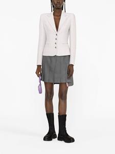 alessandrarich Alessandra Rich Blazer met enkele rij knopen - Roze