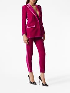 philippplein Philipp Plein Fluwelen blazer - Roze