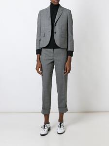 thombrowne Thom Browne Classic Single Breasted Sport Coat In Medium Grey 2-Ply Wool Fresco - Grijs