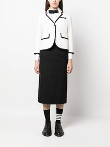 thombrowne Thom Browne Blazer met lint - Wit
