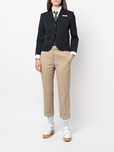 thombrowne Thom Browne Blazer met enkele rij knopen - Blauw