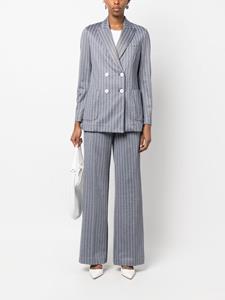 circolo1901 Circolo 1901 Blazer met krijtstreep - Blauw