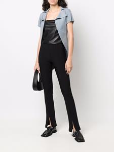 yohjiyamamoto Yohji Yamamoto Jack met open voorkant - Blauw