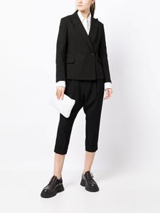 yohjiyamamoto Yohji Yamamoto Jack met puntige revers - Zwart