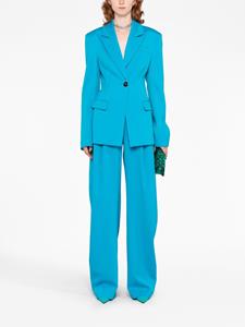 theattico The Attico Broek met toelopende pijpen - Blauw