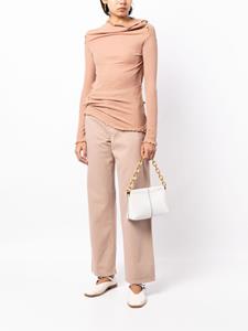 Baserange Straight jeans - Bruin