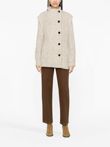 IRO Geruite jas - Beige