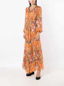amirslama Amir Slama Blousejurk met print - Oranje