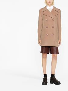 stellamccartney Stella McCartney Jas met dubbele rij knopen - Beige