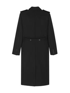saintlaurent Saint Laurent Jas met dubbele rij knopen - Zwart