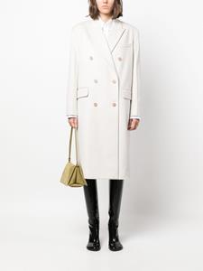 calvinklein Calvin Klein Jas met dubbele rij knopen - Beige