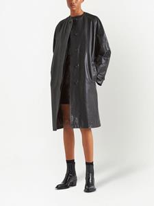 Prada Leren jas - Zwart