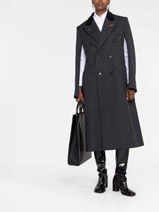 maisonmargiela Maison Margiela Cavalry wollen jas met dubbele rij knopen - Grijs