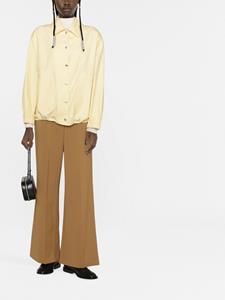 Jil Sander Jack met logoprint - Geel