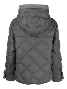 thombrowne Thom Browne Super 120's gewatteerd jack - Grijs