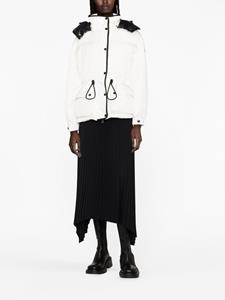 Moncler Donsjack met capuchon - Wit