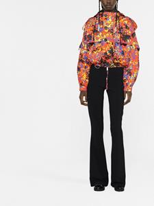 Dsquared2 Jack met abstracte print - Oranje