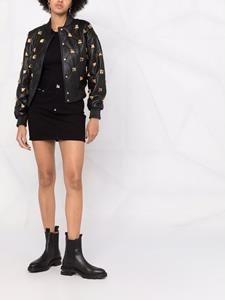 philippplein Philipp Plein Gewatteerd bomberjack - Zwart