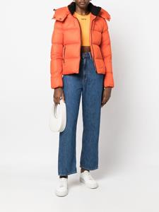 Calvin Klein Jeans Donsjack met logoprint - Oranje