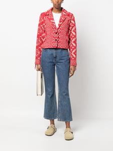 forteforte Forte Forte Jack met franje - Rood