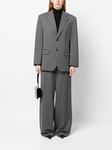 nililotan Nili Lotan Blazer met enkele rij knopen - Grijs