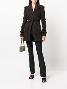 alexanderwang Alexander Wang Jas met ruche mouwen - Bruin