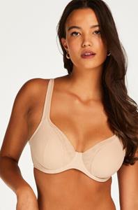 Hunkemöller Niet-voorgevormde beugel bh Mesh Beige