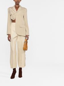 Jacquemus Cropped blazer - Beige