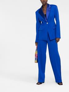 theattico The Attico Blazer met enkele rij knopen - Blauw