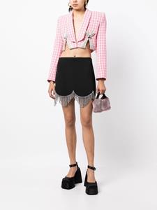 AREA Cropped blazer - Wit