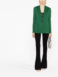 theattico The Attico Blazer met enkele rij knopen - Groen