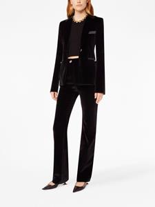 Rabanne Blazer met enkele rij knopen - Zwart