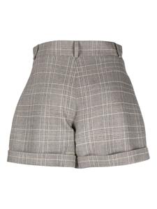 themannei The Mannei Geruite shorts - Grijs