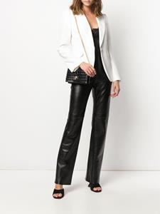 alexandermcqueen Alexander McQueen Crêpe blazer met puntige revers - Wit