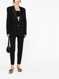 Stella McCartney Blazer met enkele rij knopen - Zwart