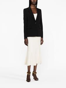 Stella McCartney Blazer met enkele rij knopen - Zwart